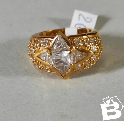 1 bague haute couture, Toi et Moi, taille L