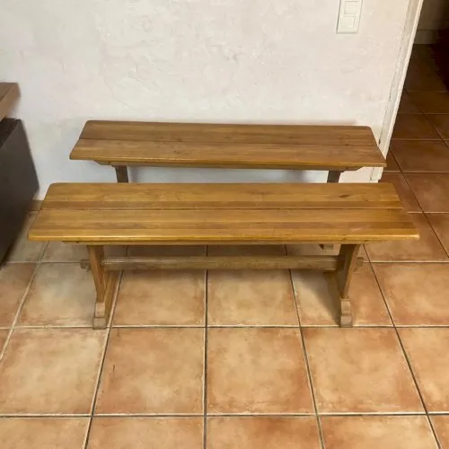 2 BANCS DESIGN MONTAGNES CHALETS DLG CHARLOTTE PERRIAND, PIERRE CHAPO .........