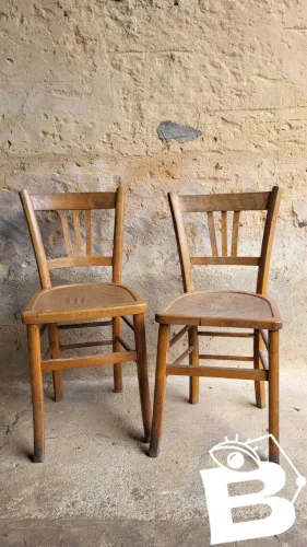 2 chaises bistrot