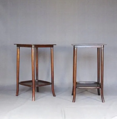 2 tables d'appoint- desserte - Thonet N°286, vers 1925