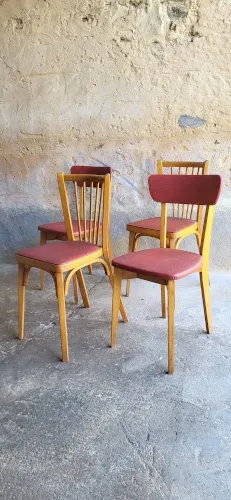 4 chaises vintage & Baumann