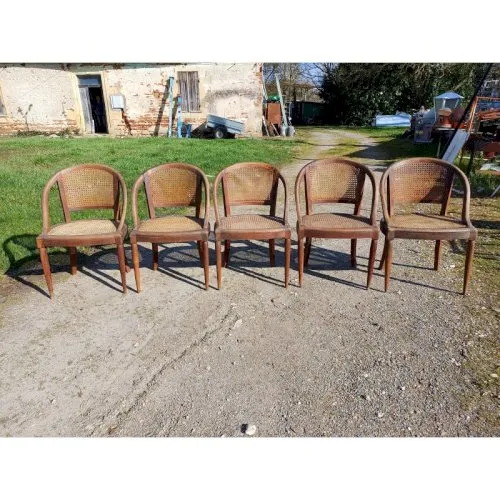 5 Fauteuils Cannés