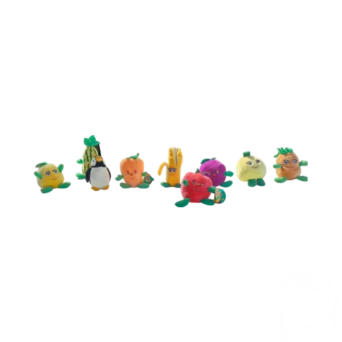 9 Peluches Vintage Pizza Pals