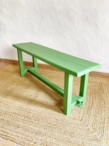 Ancien banc en bois massif