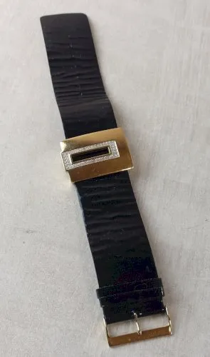 Ancien bracelet bijoux style montre, Pierre Lang, vintage