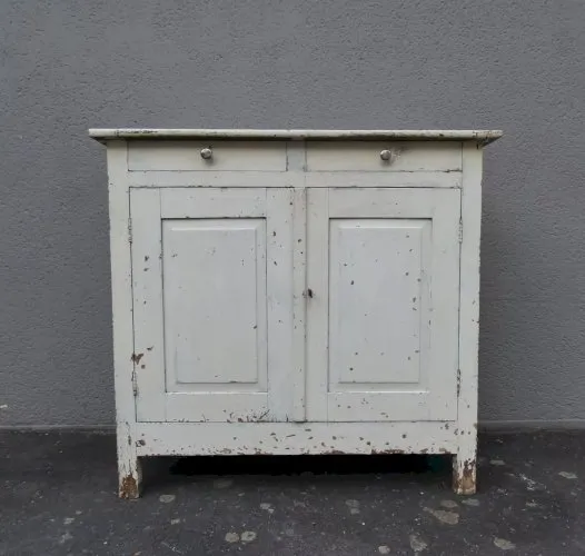 ancien buffet en bois patiné vintage