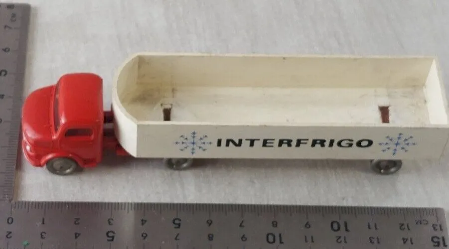 Ancien camion, Mercedes Interfrigo, Lego, 1/87