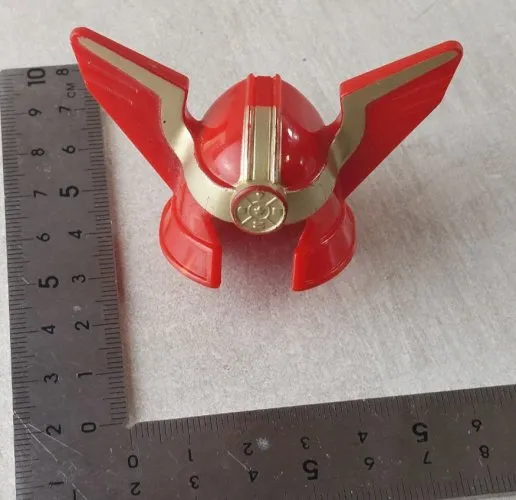 Ancien casque pour figurine Power Rangers, Zeo Deluxe Megazord, Bandai