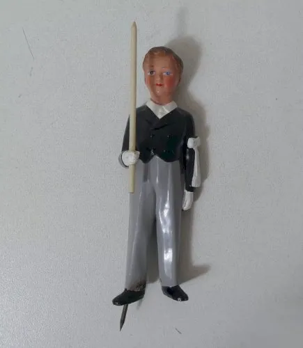 ancien communiant en celluloïd petit colin à piquer 1930