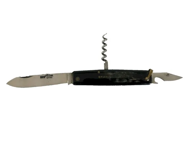 ancien couteau de poche PRADEL extra publicitaire Engrais de Soisson 3 fonctions