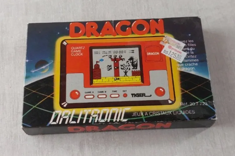 Ancien jeu électronique, Dragon, Orlitronic Tiger, style Game & Watch