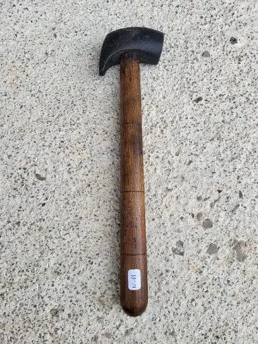 ANCIEN OUTIL MARTEAU BROCHOIR HAMMER MARECHAL FERRAND EN BOIS ET METAL N° 11