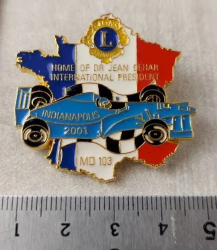 Ancien pins / pin's, Lions Club International, Indianapolis 2001, SMAP