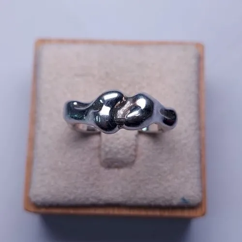 Ancienne bague en argent, Christian Lacroix