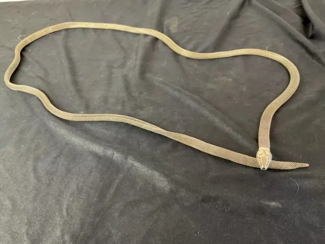 Ancienne Ceinture Serpent Reptile , Asie Ethnique Orient Iran Perse.....