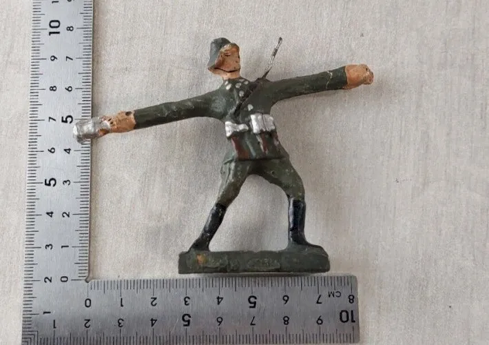 Ancienne figurine, soldat, Durso, vintage