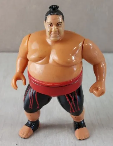 Ancienne figurine, WWF / World Wrestling Federation, Yokozuna, Hasbro 1993