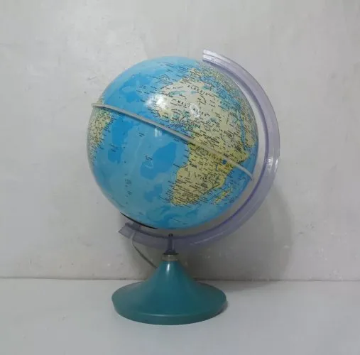 ancienne mappemonde globe Italie lampe Vintage