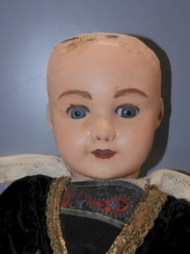- ANCIENNE POUPEE UNIS FRANCE TETE COMPOSITION YEUX DORMEURS PUR JUS GRENIER  D