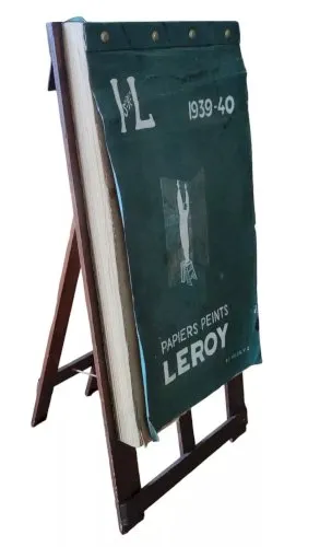 Ancienne Souche Présentation Papier Peint Papiers Peints Leroy 213 Planches 1930