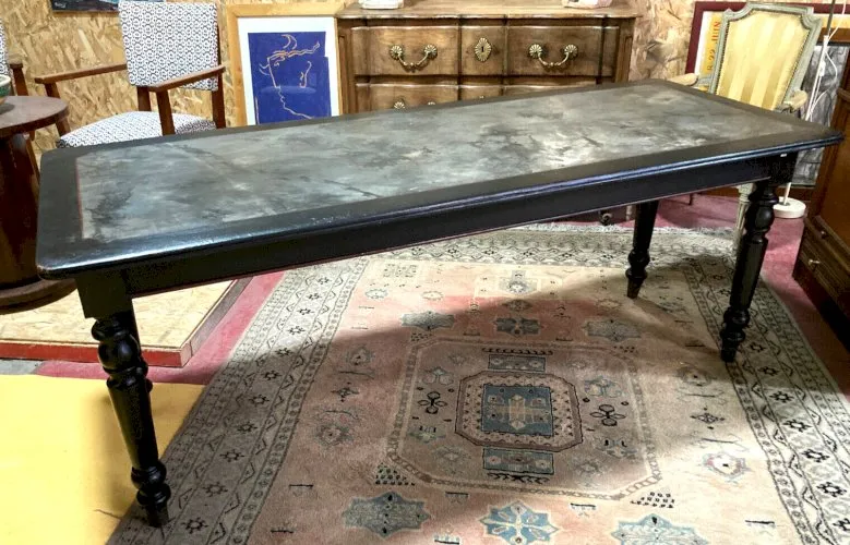 Ancienne Table de drapier - table d'artiste - 190 x 76 - XIXe