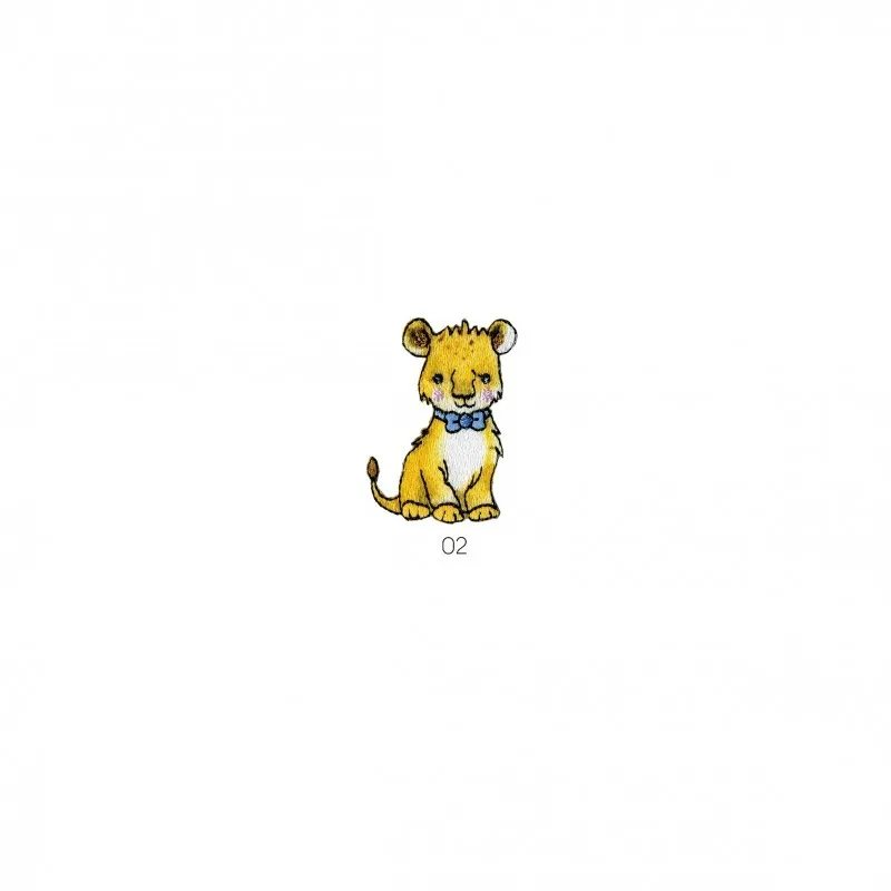 Animaux chics - Tigre 4,5x3cm