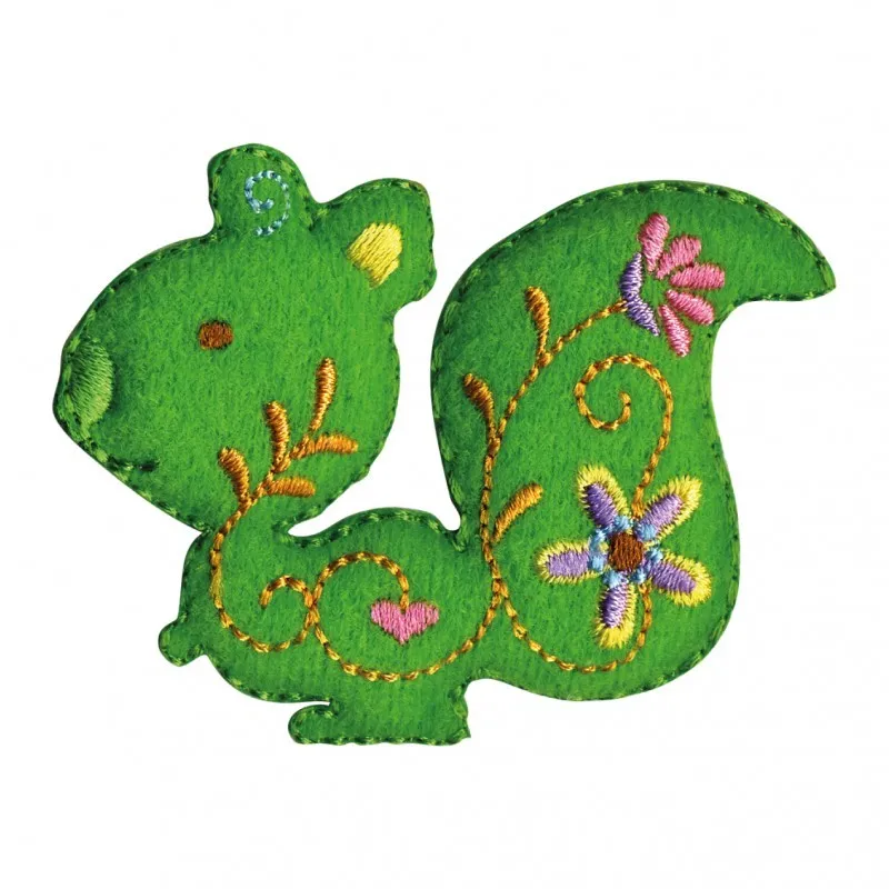 Animaux feutrine écureuil