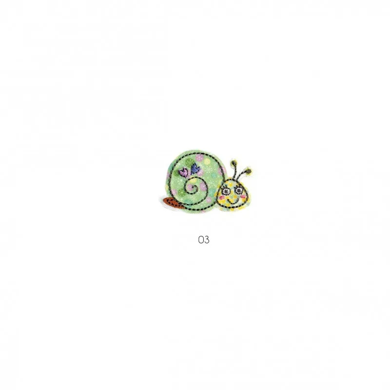 Animaux imprimes - Escargot 3x4