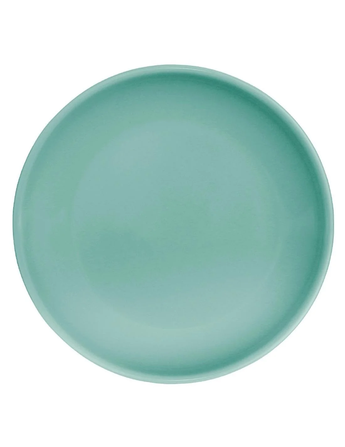 Assiette plate vert d eau Olympia Café 205mm (Lot de 12)