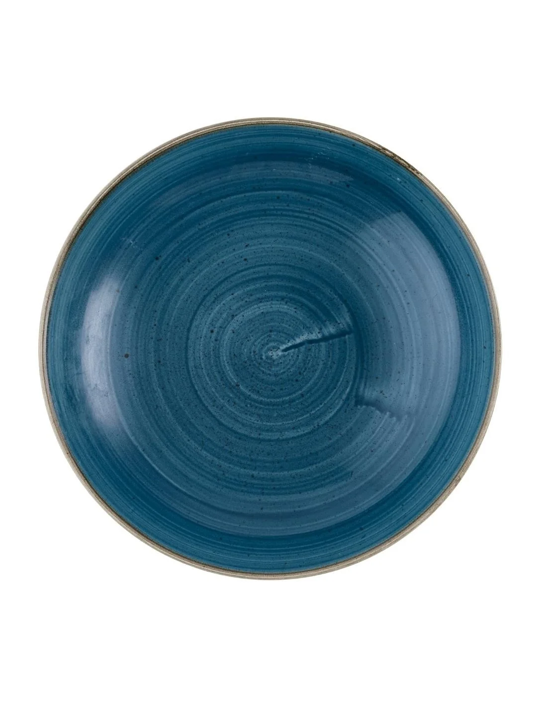 Assiettes coupe ronde Churchill Stonecast Java Blue Evolve 247mm (Lot de 12)