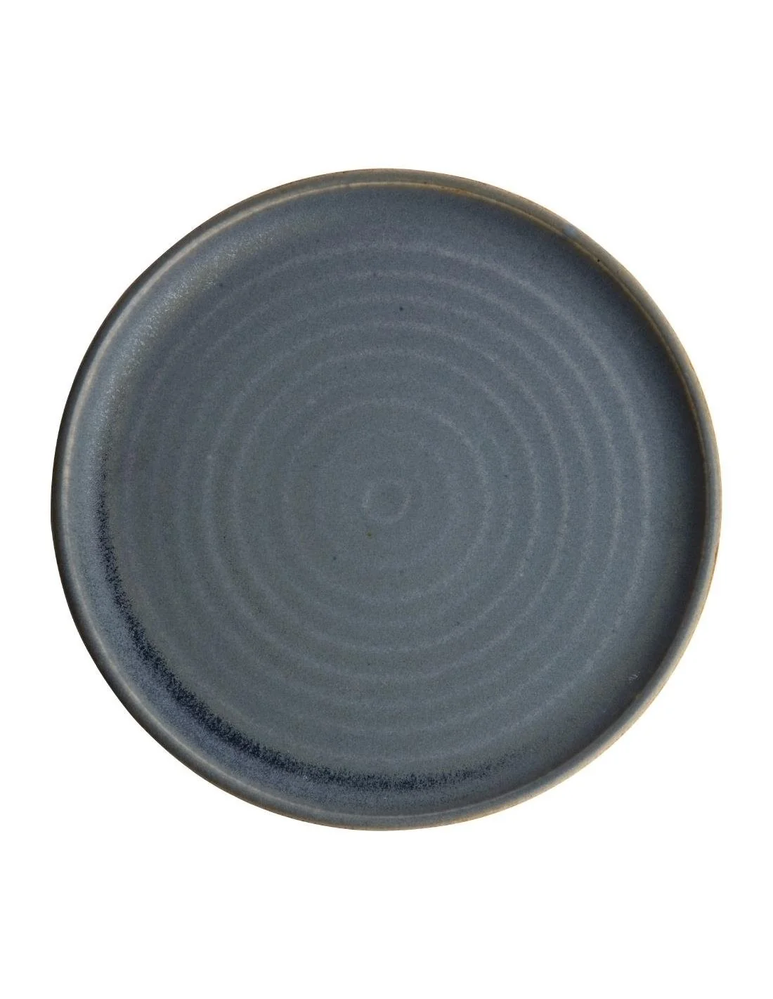 Assiettes plates granit bleu Olympia Canvas 26,5 cm (Lot de 6)