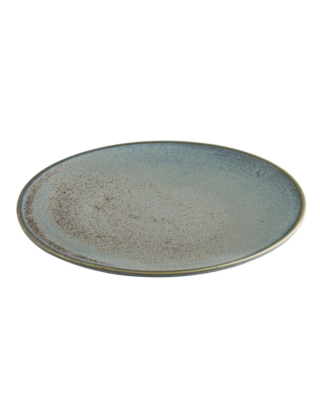 Assiettes plates Olympia Ember Blue 180mm (lot de 6)