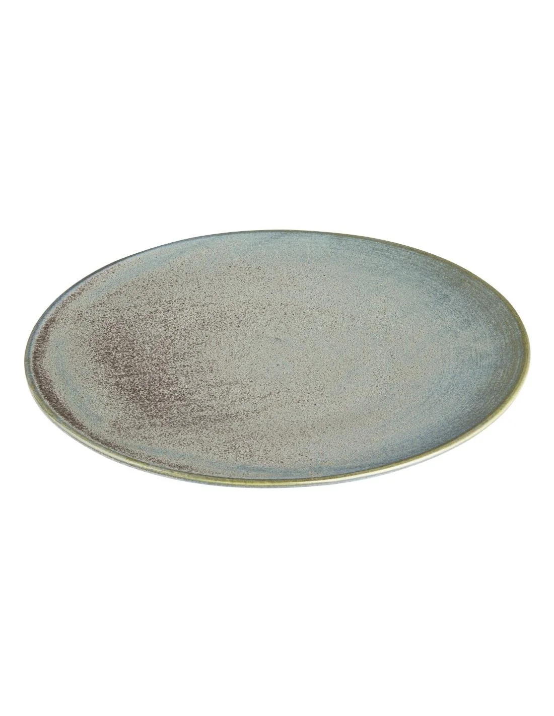 Assiettes plates Olympia Ember Blue 275mm (lot de 4)