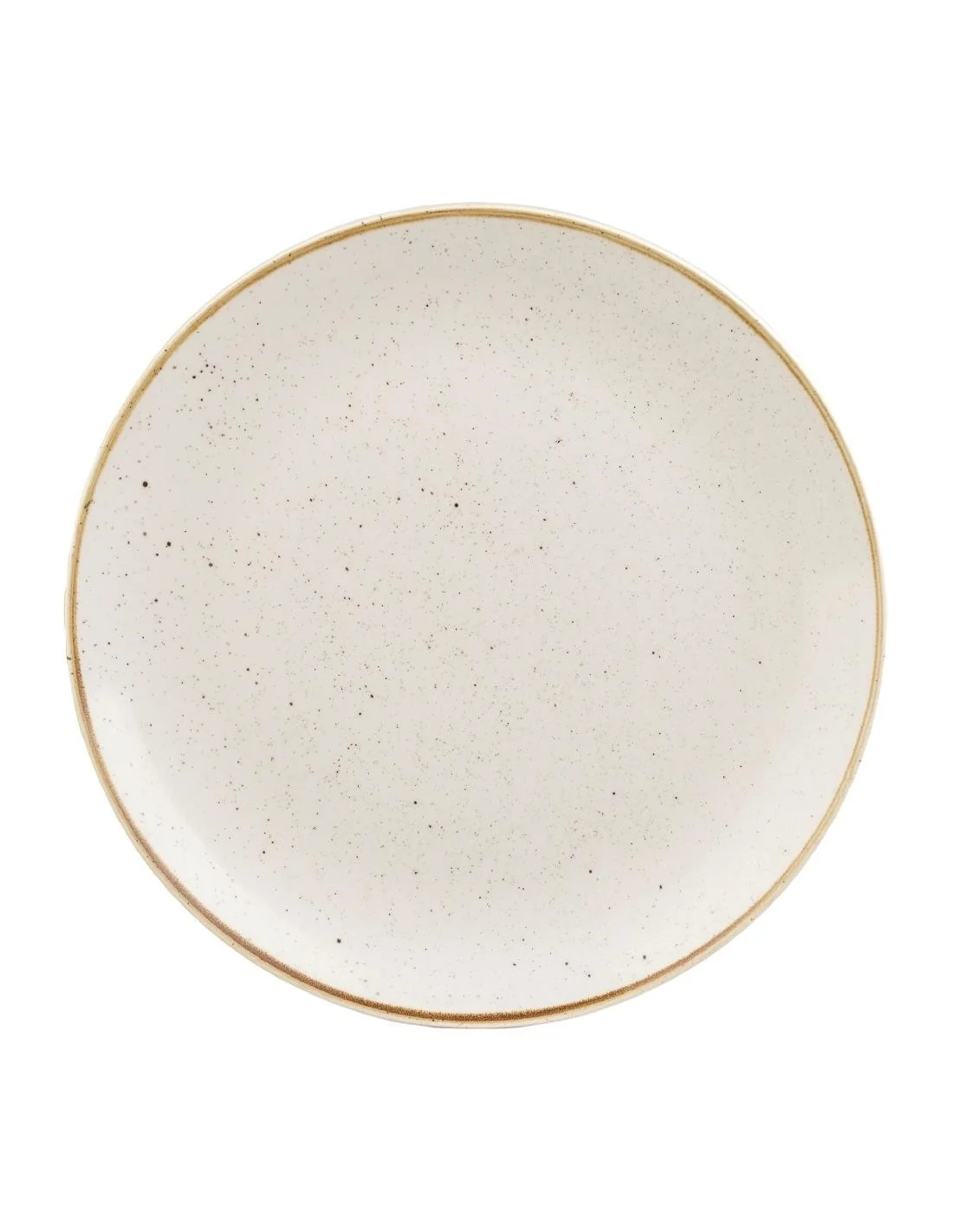 Assiettes rondes Churchill Stonecast Barley White 228mm (Lot de 12)