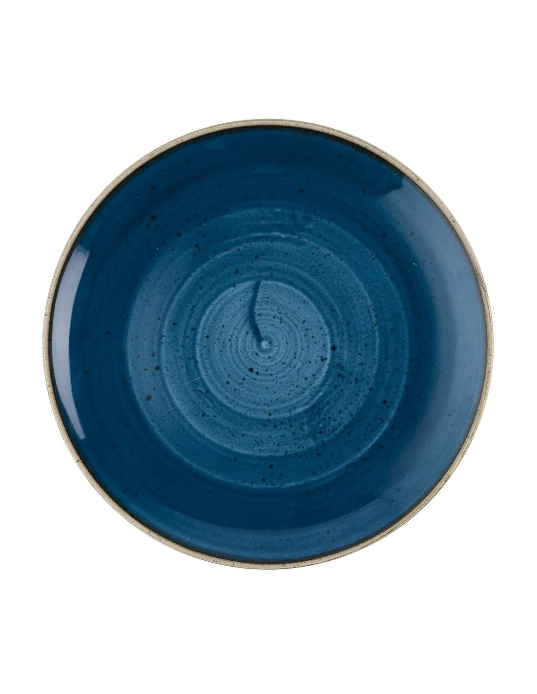 Assiettes rondes Churchill Stonecast Java Blue Evolve 260mm (Lot de 12)
