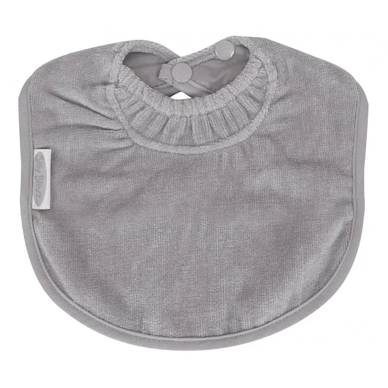 babero silly billyz gris (0m-2a)
