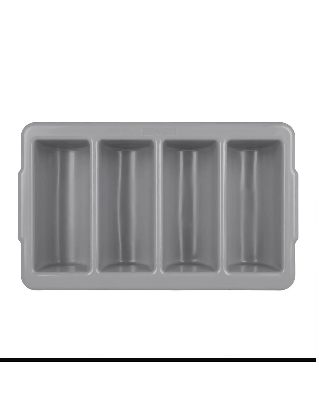 Bac à couverts plastique Olympia Kristallon empilable grand