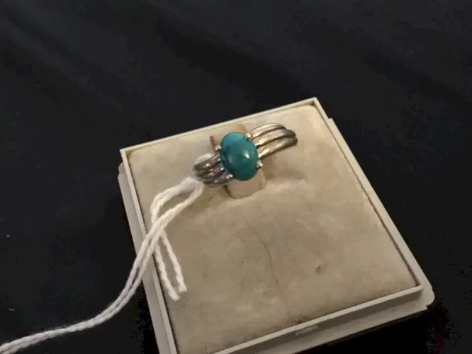 Bague , Argent 925 massif et lapis-lazuli taille 54