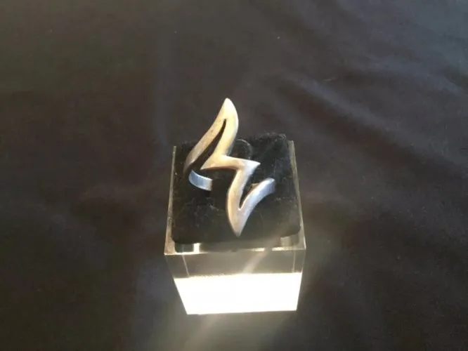 Bague argent éclair T50