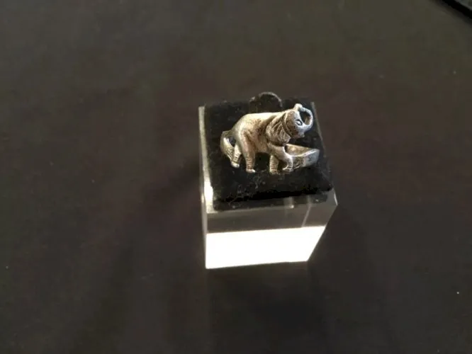 Bague argent éléphant