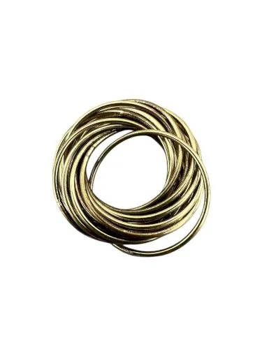 Bague femme vintage Trinity taille F 48,5 15,5 mm