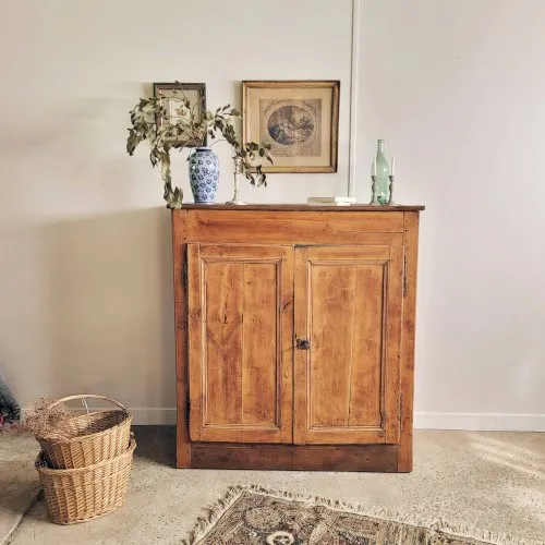 Bahut buffet en bois massif