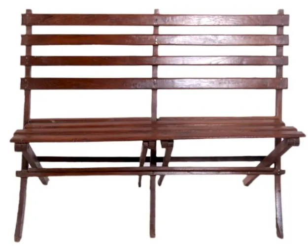 Banc pliant en teck birman