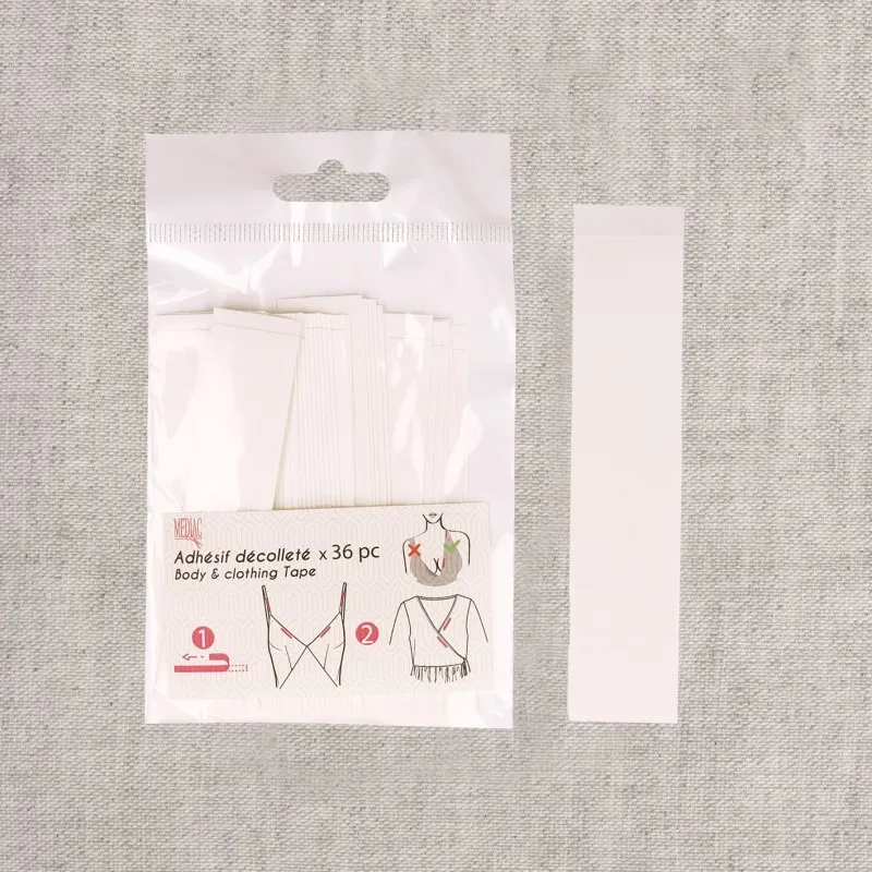 Bandes adhesives pour dec ollete *36 85mm Blanc -