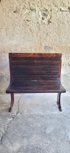 Banquette de métro parisien Sprague 1930s