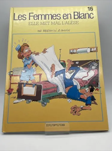 BD Les Femmes En Blanc Elle Met Mal L'Alèse