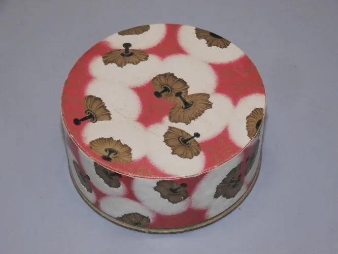 -BELLE ANCIENNE BOITE A POUDRE RENE COTY AIR SPUN AU PARFUM L'AIMANT N° 2051 D