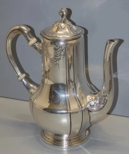 - BELLE VERSEUSE GALLIA ORFEVRERIE STYLE LOUIS XV N° 5278 METAL Argenté  D