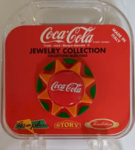 Bijou Broche épingle vintage COCA COLA jewelry collection