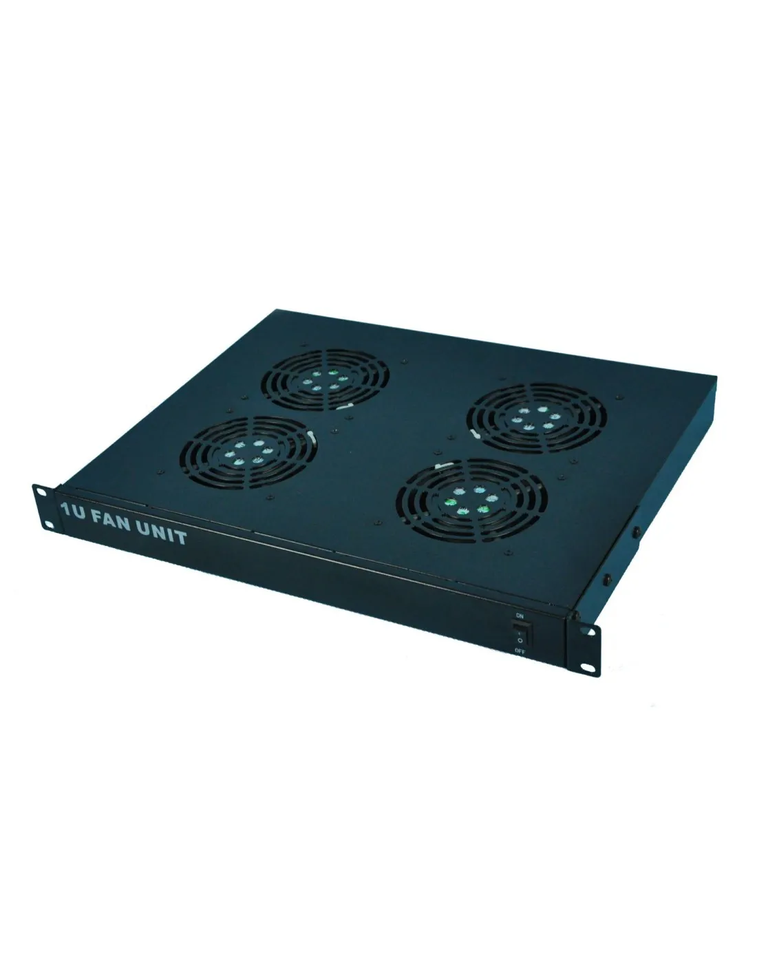 Bloc 4 ventilateurs pour rack et baie de brassage 19'' 1U